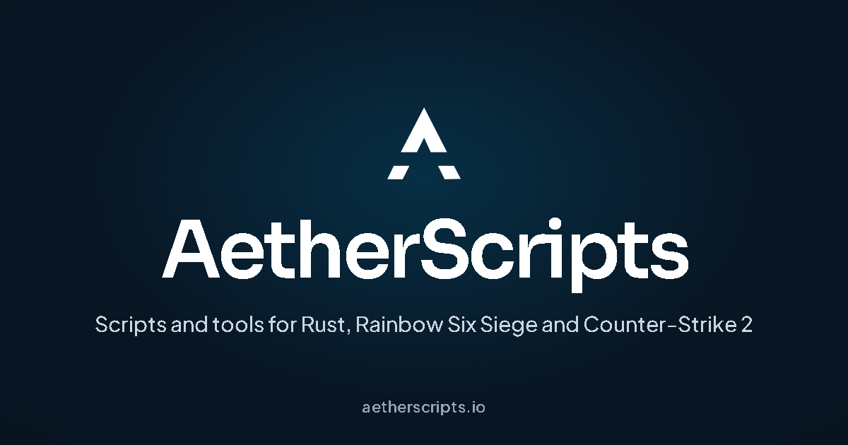 How To Make Script For R6 Colorware | AetherScripts